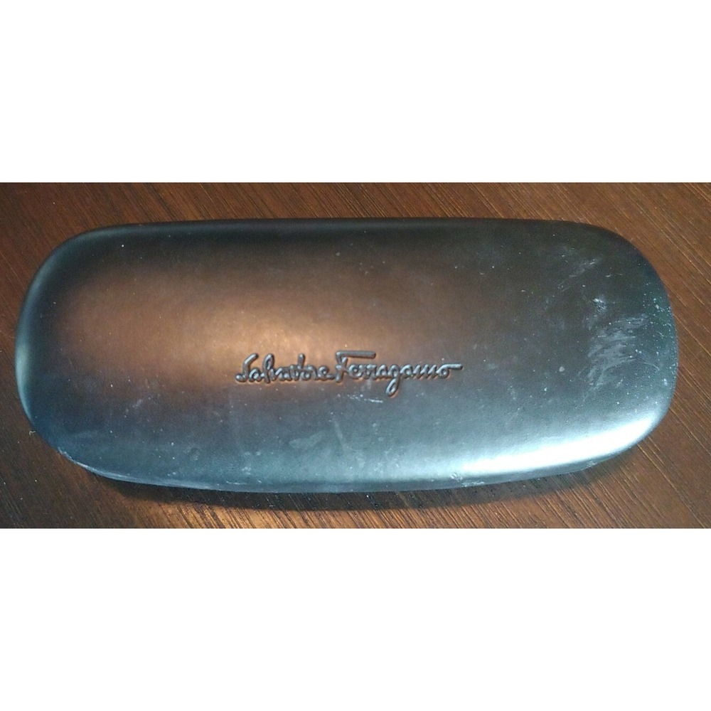 Salvatore Ferragamo Black Authentic Sunglass Eyeglass Case Only Used